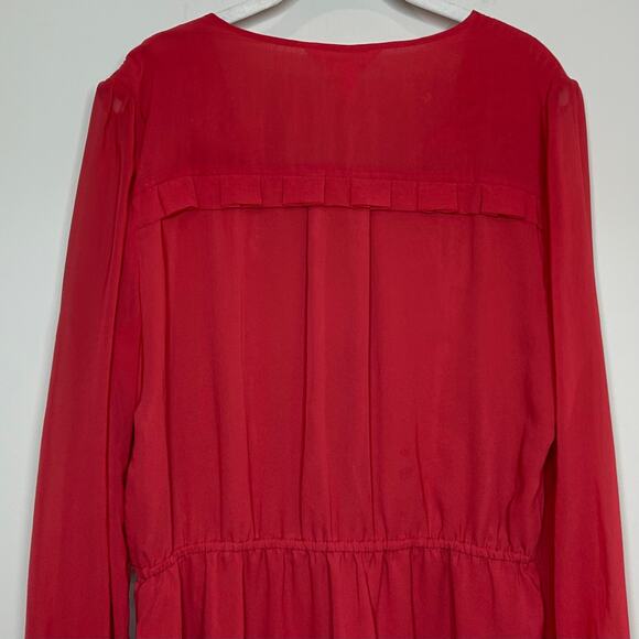 BCBG Generation Red Dress Size Large - Picture 8 of 10